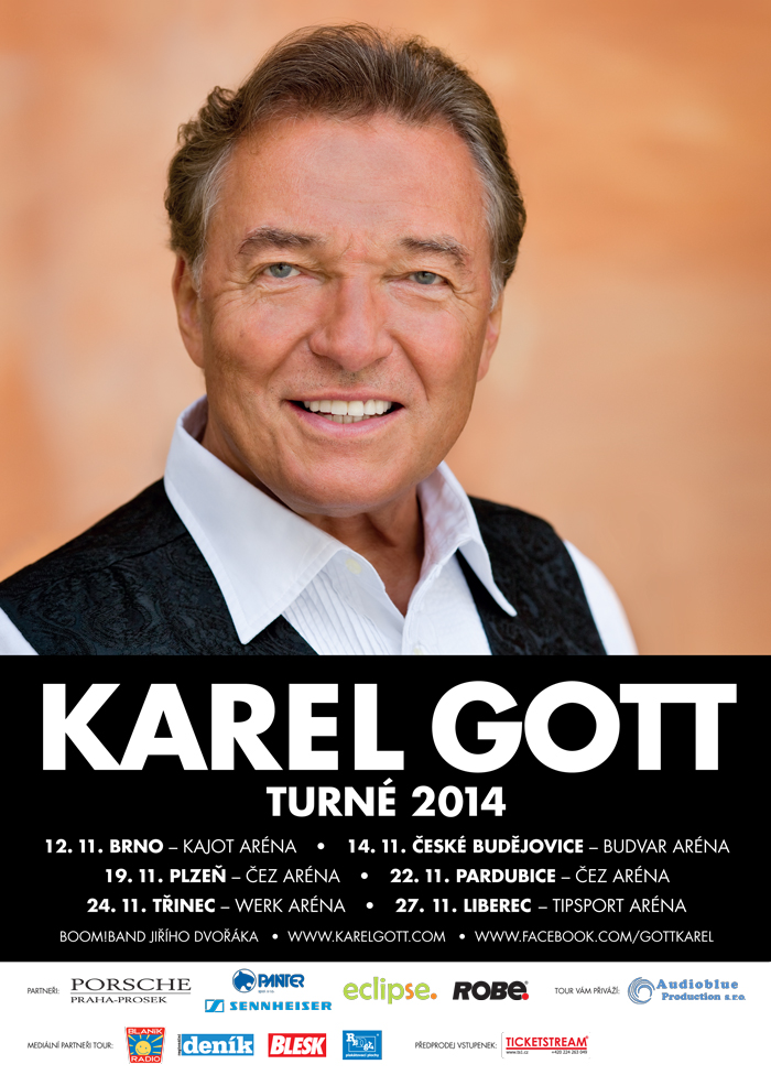 KAREL GOTT 2014 -Tipsport Aréna
 
Liberec