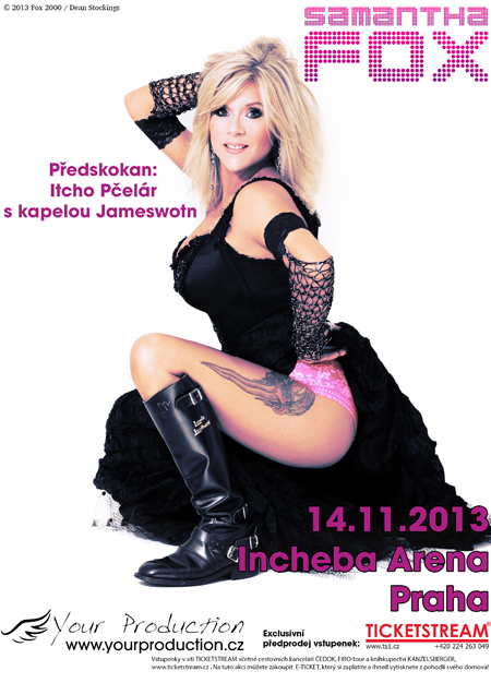 Samantha Fox v Praze Samanthafox
